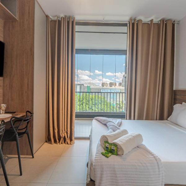716 - Apartamento com Vista Allianz Parque Garagem