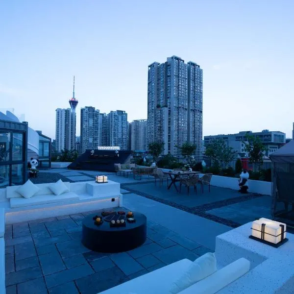 Chengdu Yunduo 云朵Hotel, hotel i Chengdu