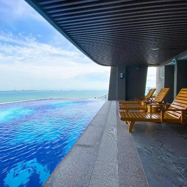 Forest City Luxury Prime Sea View Residences, hótel í Gelang Patah