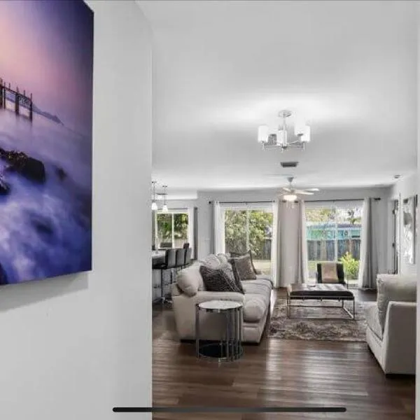 New 3BR in Central Miami Location for Family & Groups, hotell Miamis