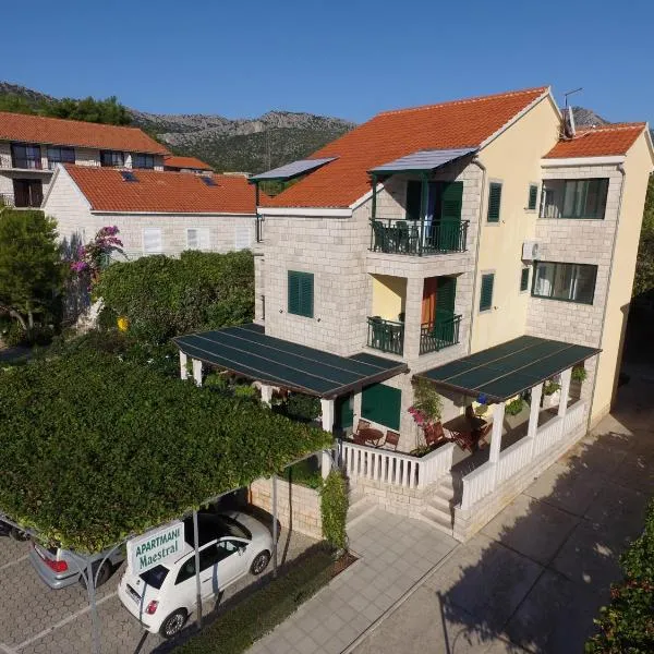 Apartments Maestral, hotel v destinaci Orebić