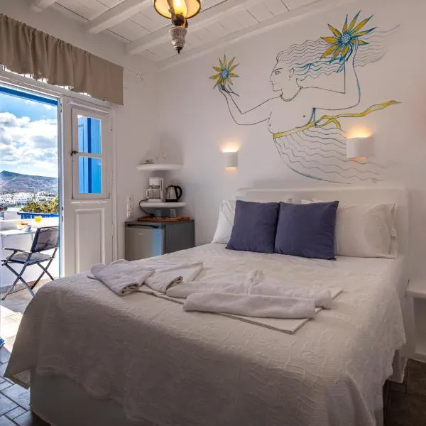 Heliotropio Studios & Apartments、ポロニアのホテル