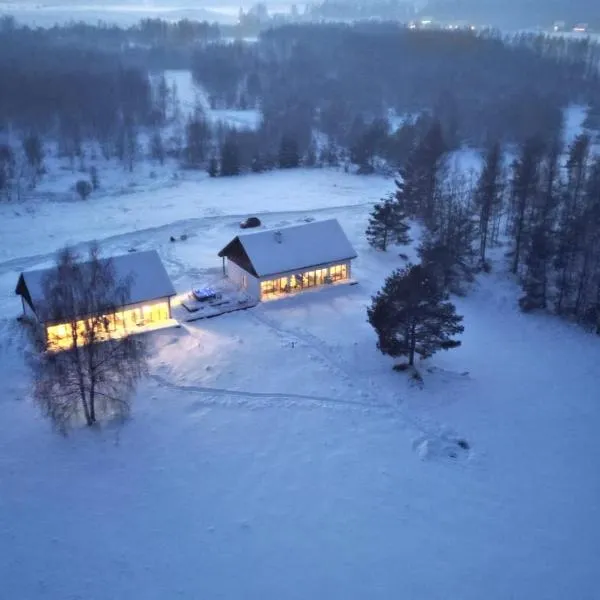 Warmińska Polana - Nowy, całoroczny dom na 2 ha łące dla 8 osób - Gietrzwałd, hotel en Gietrzwałd