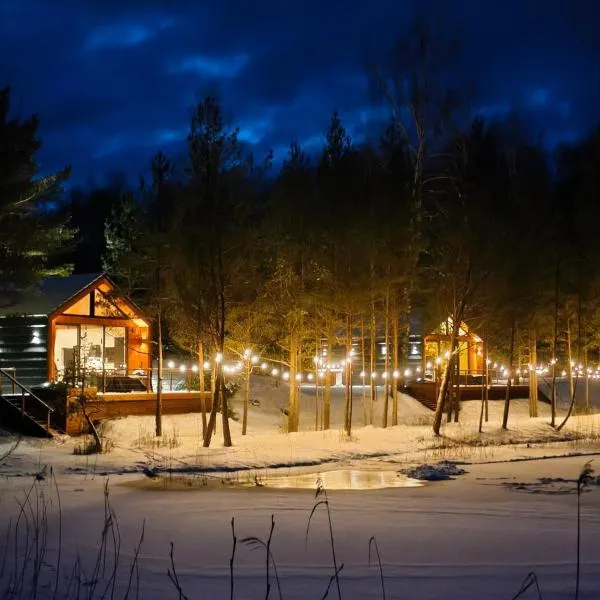 Sauna ja kümblustünniga puhkemaja-MöK Puhkemajad: Takhkuranna-Leyna şehrinde bir otel