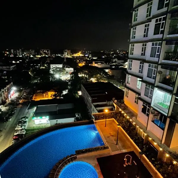 One Bedroom Crystal Apartment D'Perdana, hotel din Kota Bharu