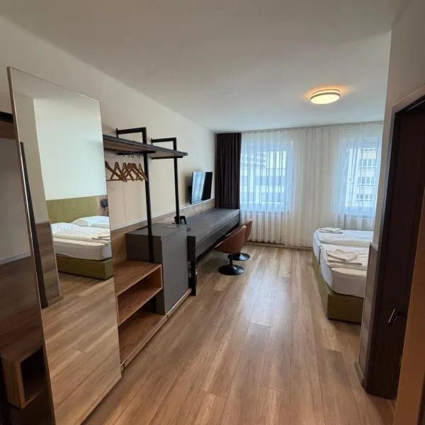 린츠에 위치한 호텔 Turm Inn 24H Self Check In By H&H Hotels