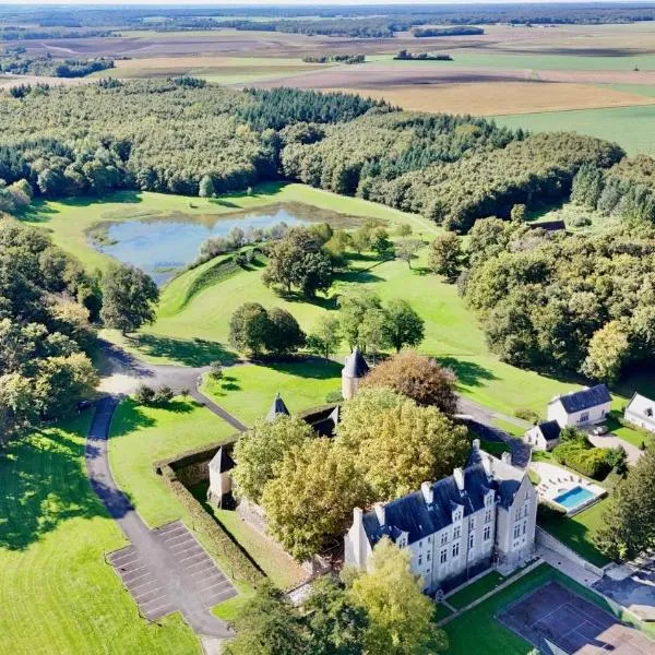 Château de la Menaudière, hotel em Chissay-en-Touraine