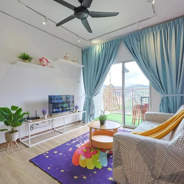 Unicorn Emerald Avenue Brinchang Cameron Highlands -Clover Home 9-08, hotel a Brinchang