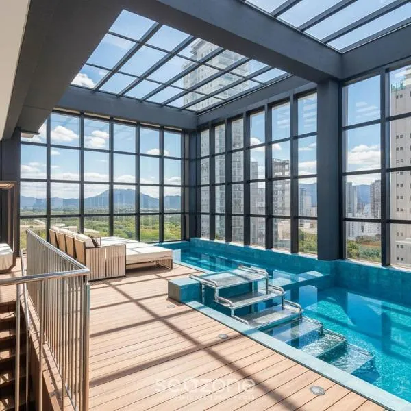 Sua estadia exclusiva a poucos passos do Mar em Meia Praia - FFS II, hotel a Itapema