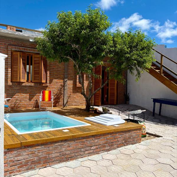 Casa quadra-mar com piscina