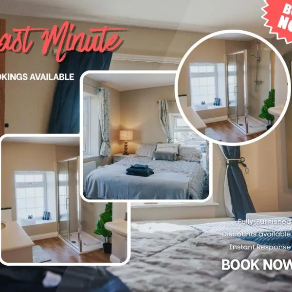 Exclusive Deals l Last-Minute Specials l Free Parking I Short term Booking l Garden I Sleeps Up to 6 l 3 Bed & 2 Bath I One Castle Apartments Short-lets and Serviced Accommodation, hotel en Harrogate