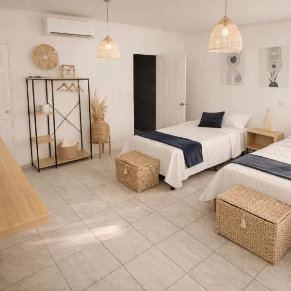 Habitación Agua - Villa Valle Campo, hotel en Nahuizalco