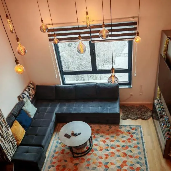 Apartment Meu Spacious Two-Level Apartment in the Heart of Bjelasnica、ビイェラシュニツァのホテル