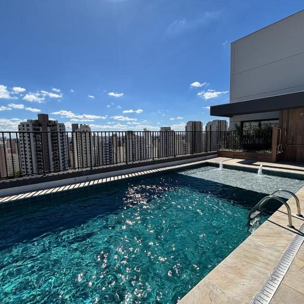 Studio na Vila Mariana ao lado do Metrô e IBIRAPUERA com Piscina Coworking Gym