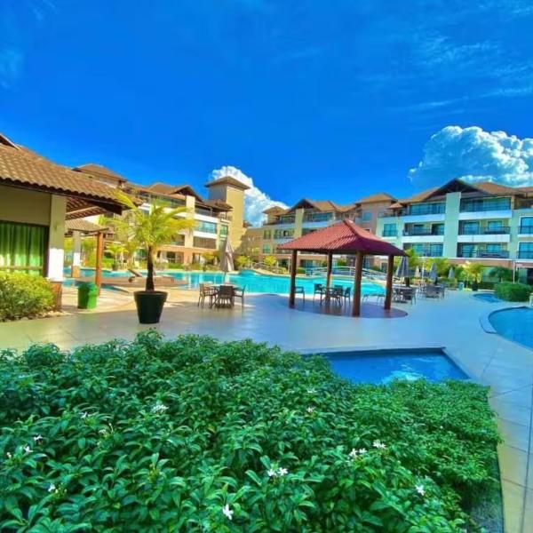 APT frente piscina 3mit da praia - Foto 4