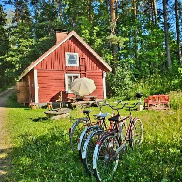 Authentic Finnish Sauna Cottage, hotel em Maakeski