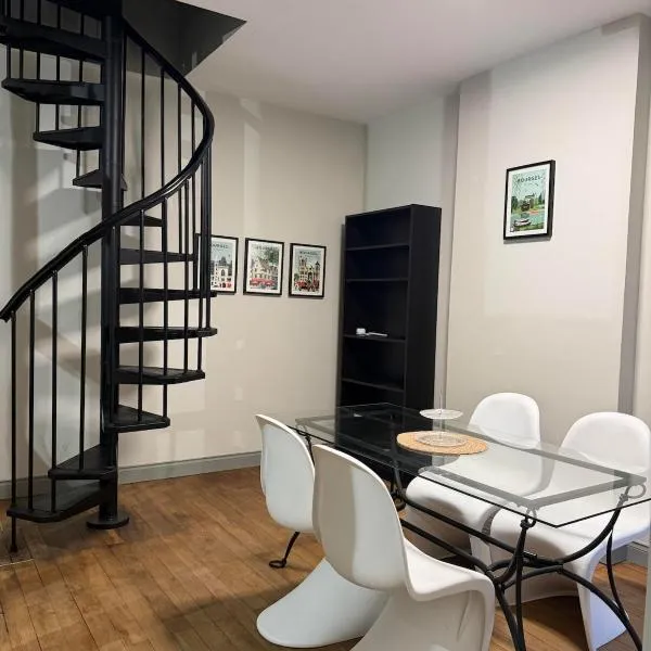 Duplex 4 personnes centre ville Historique Bourges, отель в Бурже