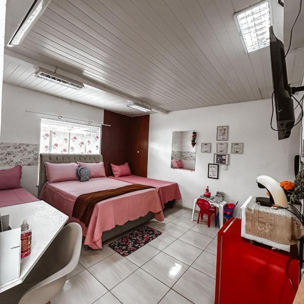 Hostel das Flores - Suíte Master Quarto Privativo com Banheiro Privativo - Foto 4