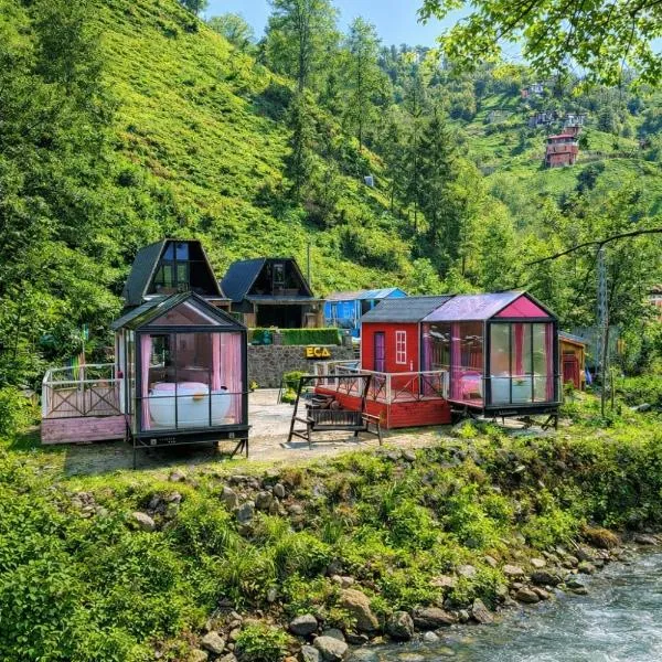 Eça River Bungalov, hotel a Ayder Yaylasi