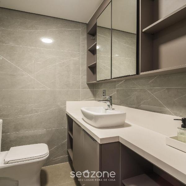 Apt em Cond c/ piscina aquecida em Floripa CUR0716 - Foto 3