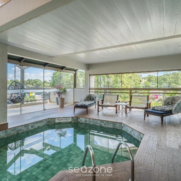 Apt em Cond c/ piscina aquecida em Floripa CUR0716 - Foto 4