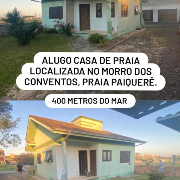 Casa Paiquere Morro dos Conventos