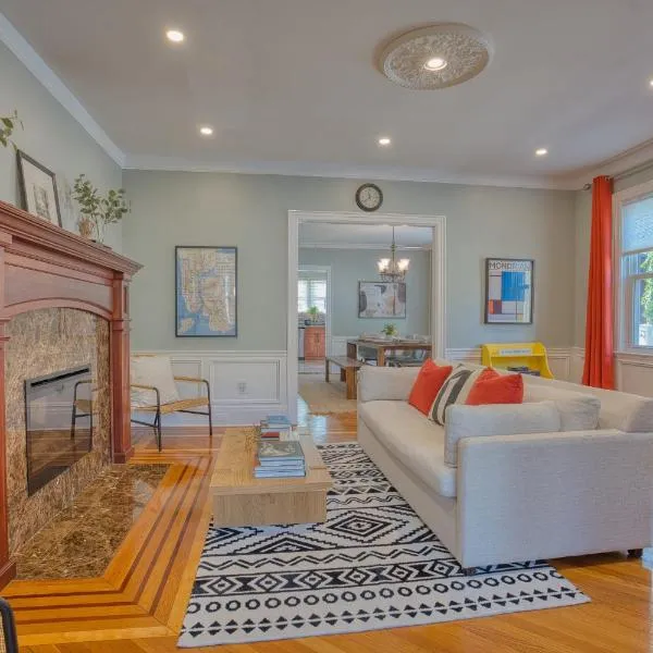 ब्रुकलिन में, होटल Brooklyn Gem 3 Blocks to Prospect Park - 3 King Beds 1 Queen, Free parking,