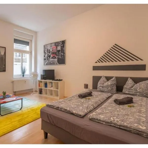 zentrales gemütliches Apartment in der Südvorstadt, hotel v Lipsku