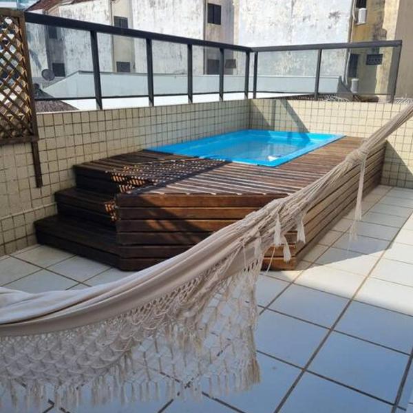 Apartamento garden com piscina privativa