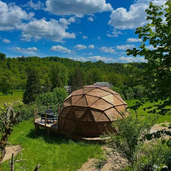 Nuit insolite dans un dôme: Ussel şehrinde bir otel