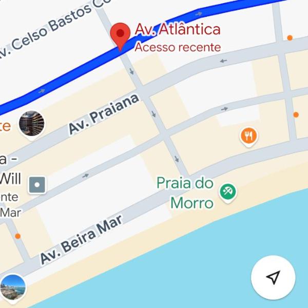 Apartamento na praia do morro