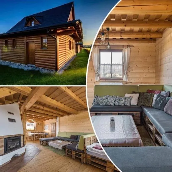 Chatyliptov-Drevenice s 3 spálňami Jasná Liptovská Mara, hotel in Liptovský Mikuláš