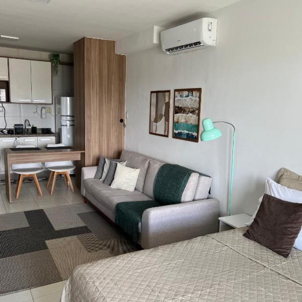 Studio 402 Salvador, Fantástico, com Vista Mar, no Bairro de Jardim Armação, a 300m do Novo Centro de Convenções de Salvador - CCS e do Parque dos Ventos - Foto 5