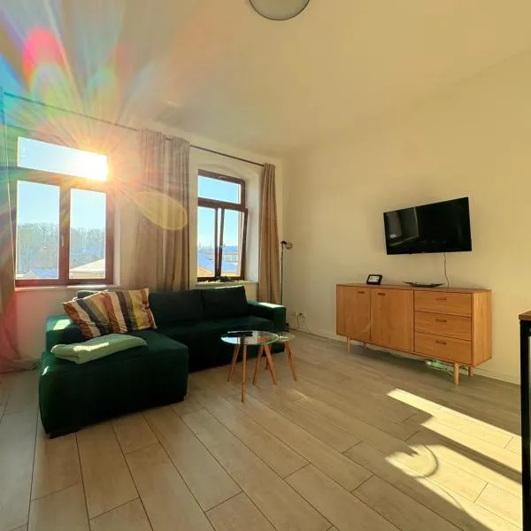 Palais Green - Altstadt, Balkon Richtung Weinberge, nahe Burg 2SZ، فندق في ميسين