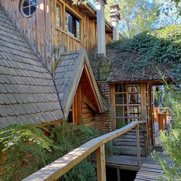Viesnīca Casa Patagónica con Vista al Lago y Jardín Ideal Familias en Bariloche pilsētā Sankarlosa de Bariloče