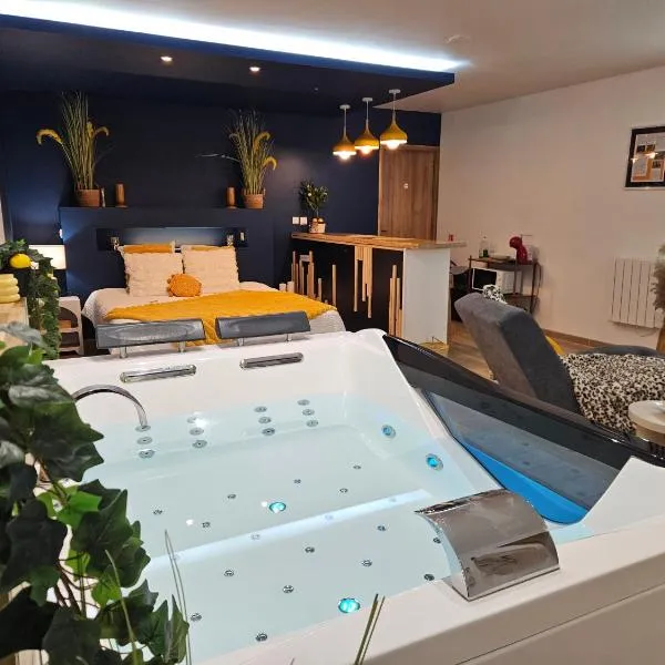 Escale dans un Cocon Spa Privatif & Design, petit déjeuner compris, Hotel in La Bassée