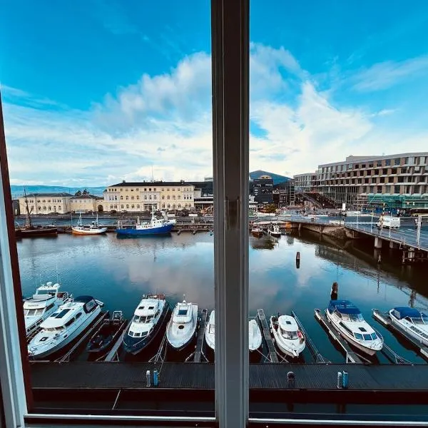 Riverside studioapartment 100m from trainstation!, hotel em Trondheim