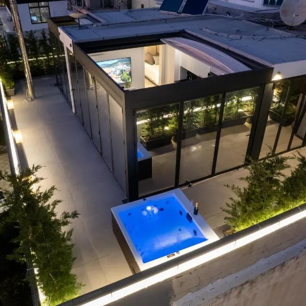 Penthouse in the Heart of Glyfada, hotel v Aténách