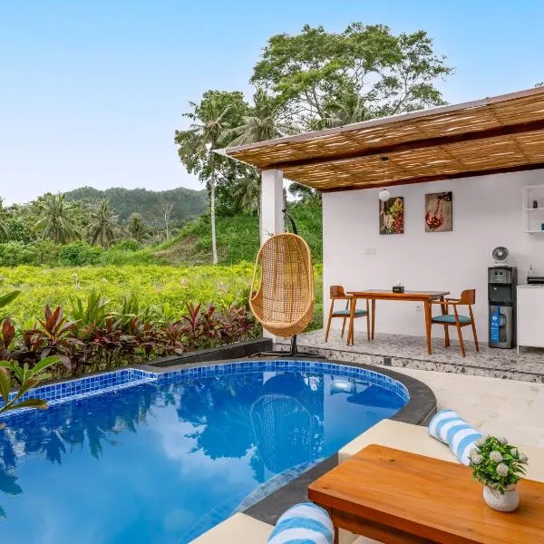 Mahaloka Villa Sidemen, hotell i Silebeng