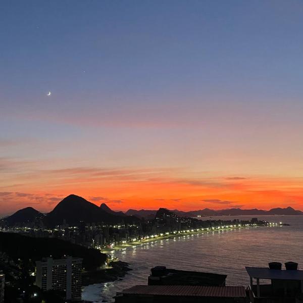 CÉU DO RIO EXPERIENCE Casa no Vidigal com varanda e super vista com Ar condicionado - Foto 3