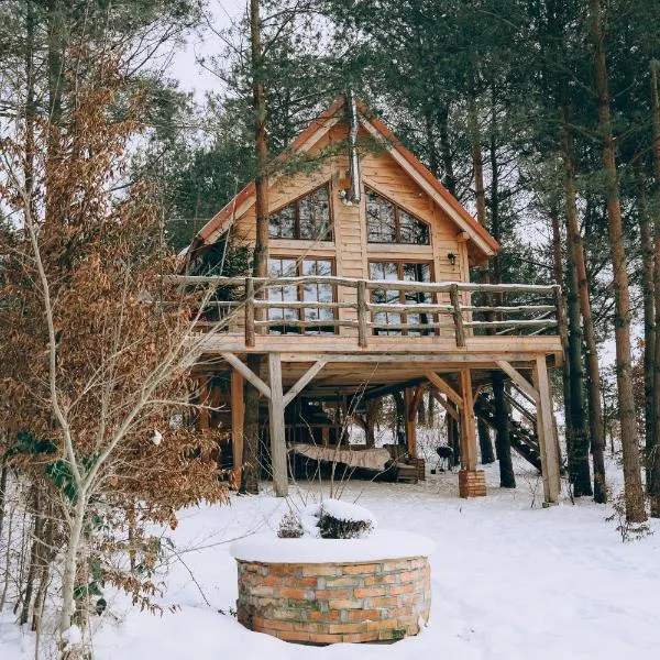 Iglasta chata โรงแรมในWarszkowo