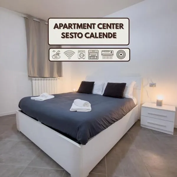 세스토 칼렌데에 위치한 호텔 Apartment Center Sesto Calende
