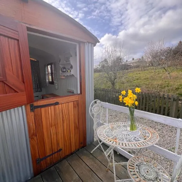 Orchard Shepherds Hut, hotel i Calstock