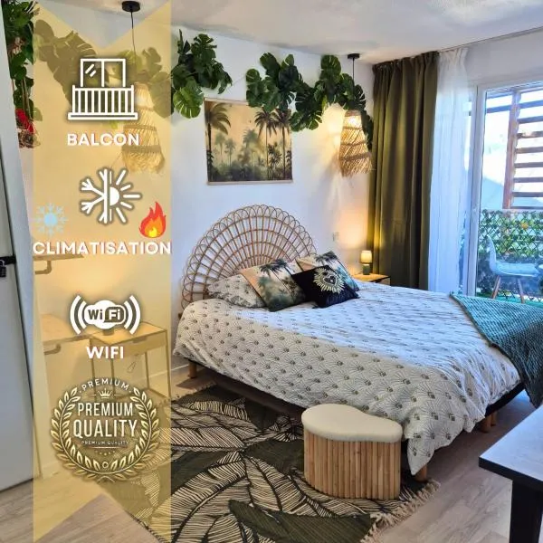 ''Providence'' - Balcon - Wifi - Linge fourni, hôtel à Lourdes