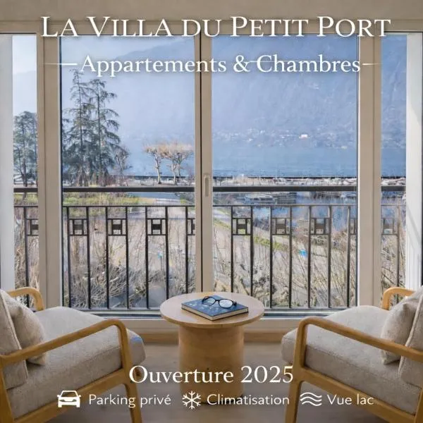 LA VILLA DU PETIT PORT - Appartements & chambres – hotel w Aix-les-Bains