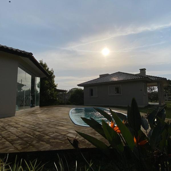 Casa com piscina para amigos e família
