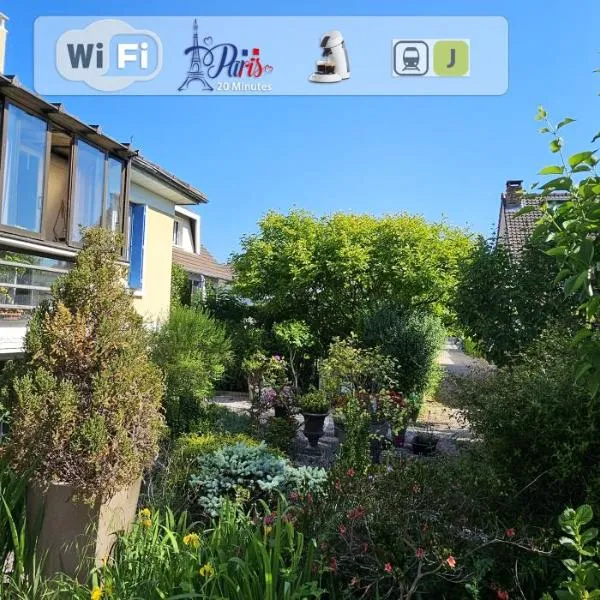 Au Petit Bonheur, hotelli kohteessa Herblay