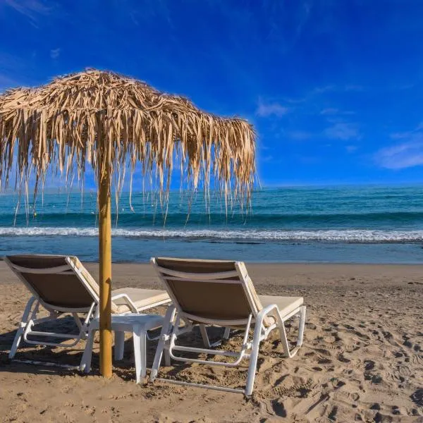 아기아 마리나 네아 키도니아스에 위치한 호텔 Alexia Beach Hotel