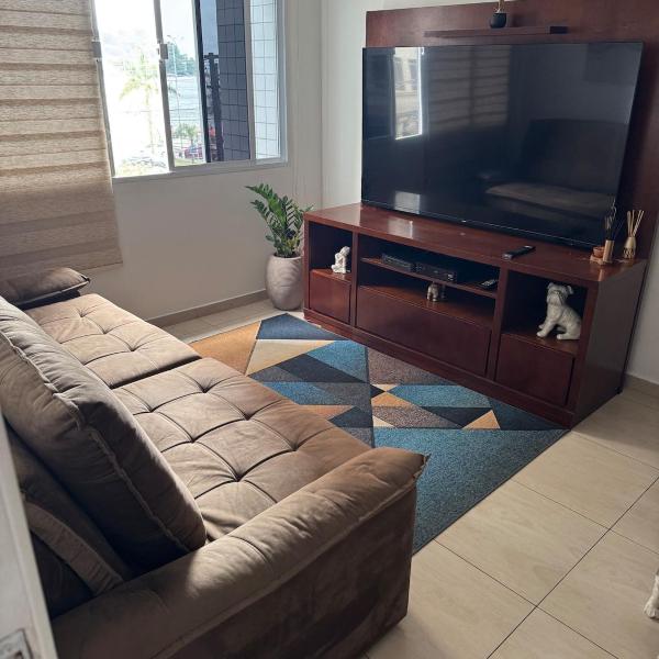 Apartamento em frente à praia do Gonzaguinha - São Vicente litoral de SP