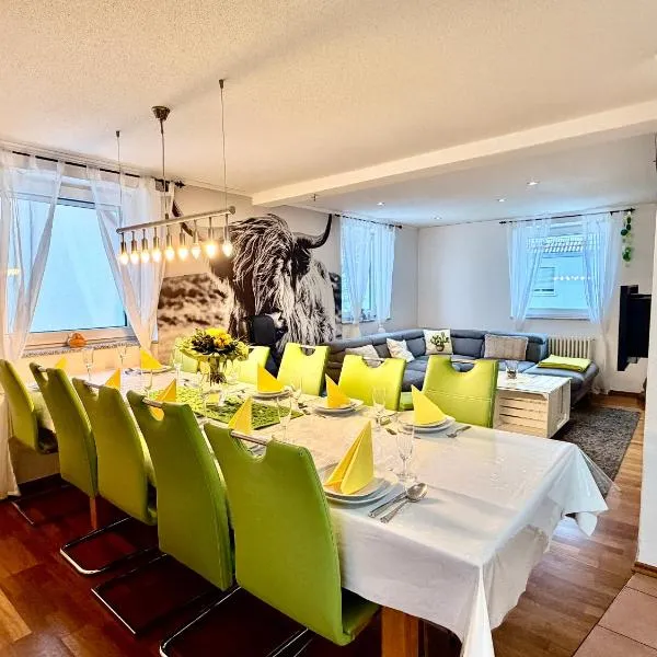 Ferienwohnung Romantica 1. und 2. OG, khách sạn ở Schopfloch